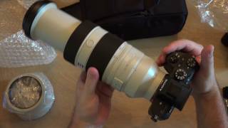 Sony FE 100400mm Lens Unboxing [upl. by Glaser2]