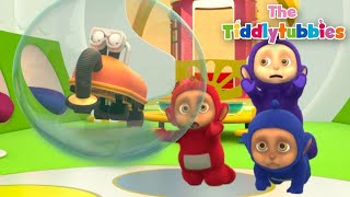 Teletubbies  Tiddlynoo Stuck in a Bubble  Tiddlytubbies Season 4 Compilation [upl. by Rehptsirhc932]