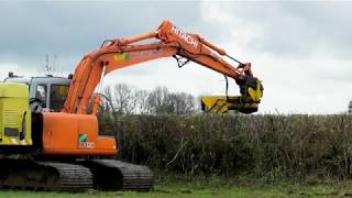 Seamus Mitchell Agri  Hedge Cutting 2017 [upl. by Neelrahs]