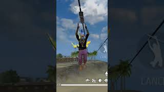 Ma too Zipline battle 😂 short para configuration Samsung freefire S5 E1 W3 S80 W1 A6 seasonx [upl. by Etnovahs619]