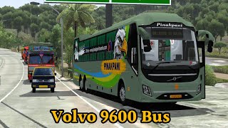 Pinakpani Volvo 9600 Bus Mod For Bussid  Volvo Bus Mod For Bus Simulator Indonesia  Sup13gaming [upl. by Rosenberg]