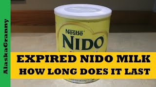 Expired MilkHow Long Does Nido Fortificada Powdered Milk Last [upl. by Nevear49]