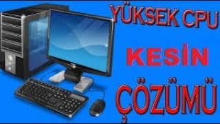 100 CPU SORUNU WİN 7 KESİN ÇÖZÜM [upl. by Kacy]