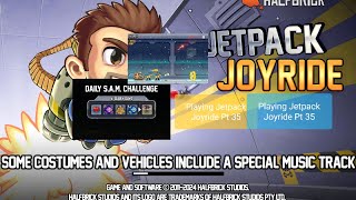 Playing Jetpack Joyride Pt 35 [upl. by Samford]