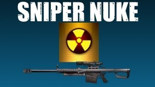 MW2 Sniper Nuke  Barret 50 Cal Nuke  Modern Warfare 2 Tactical Nuke Gameplay [upl. by Zebaj483]