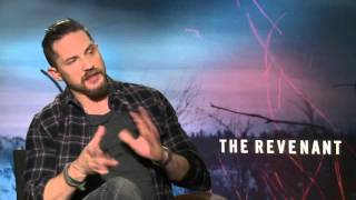 The Revenant Tom Hardy quotJohn Fitzgeraldquot Exclusive Interview  ScreenSlam [upl. by Gault]