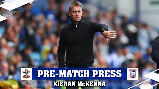 KIERAN McKENNA AHEAD OF SOUTHAMPTON TRIP [upl. by Anal]