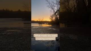 Why did you start creating content content creator smallcreator smallchannel relatable real [upl. by Serles723]