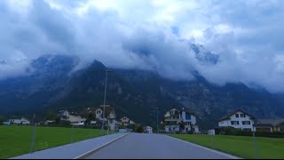 Best Village of Switzerland  4K Glarus RoadTrip View [upl. by Bentlee]