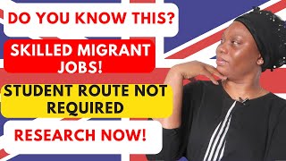 JOB SHORTAGES IN THE UK FOR SKILLED IMMIGRANT WORKERS  YEARLY RATES [upl. by Shaine]