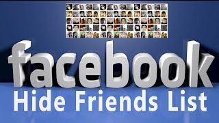 How to Hide Facebook Friends List From Others  AskRam [upl. by Anirba269]