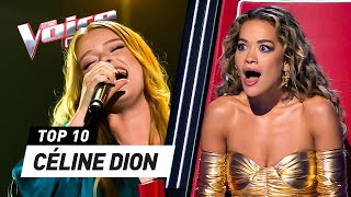 MINDBLOWING Céline Dion covers on The Voice [upl. by Cheng71]