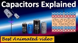 How Capacitors Work   Capacitor Operation Explained  The Best Video to learn all about😍💪 [upl. by Trumann]