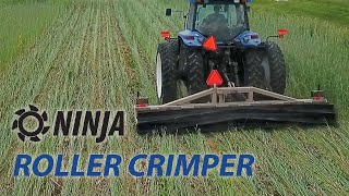 Cover Crop Roller Crimper [upl. by Hyman560]