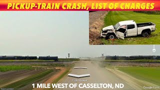 PickupTrain Crash By Casselton ND List Of Charges [upl. by Eeb]