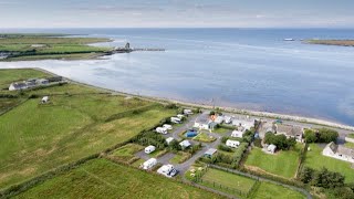 Strand Camping Doonbeg Co Clare Ireland  the Campers Campsite [upl. by Dogs]