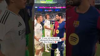 ARDA GULER ILKAY GUNDOGAN DISCUSSING TURKISH STARS endrick ancelotti realmadrid barcelona [upl. by Sadnak261]