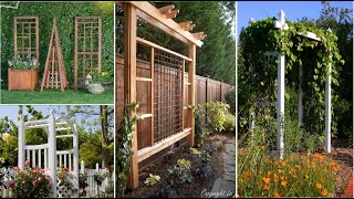 45 Small garden Trellis and Lattice Ideas  Gardening and Planting Ideas  MY GARDEN TV [upl. by Cirek]