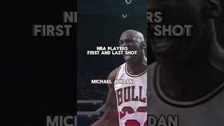 Michael Jordan First And Last Shot [upl. by Fisuoy883]