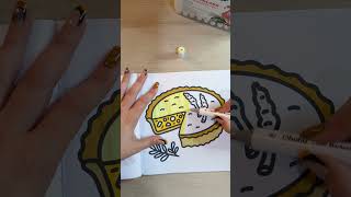 ✨​ Satisfying pages ✨​ ASMR sounds 🤩 Coloring Book 📝​ Relaxing video 🧘🏻‍♀️​ FOOD AND DRINKS 🍱​ [upl. by Lederer729]