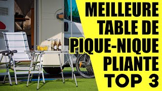 Top 3 Meilleure Table de Camping Pliante 2024 [upl. by Vetter]