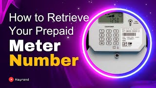 How to Check Your Prepaid Electricity Meter Number [upl. by Lansing]