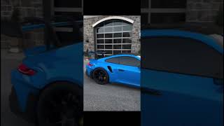 Porsche 911 GT3 RS miami blue [upl. by Matusow819]