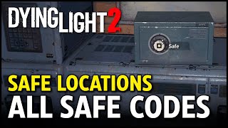 Dying Light 2 Tower Safe Code [upl. by Penoyer4]