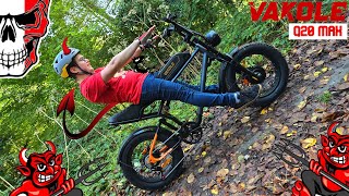 Vakole Q20 Max  Le BIMOTEUR Démoniaque Dans La Côte De La Mort  👹  1500W 48V20AH [upl. by Potter]