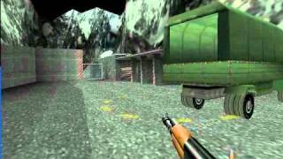 007 GoldenEye  Nintendo 64  Mission 1 quotDAMquot [upl. by Milde]