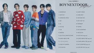 BOYNEXTDOOR PLAYLIST  ALL SONGS  2024 [upl. by Calendra89]