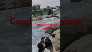 Gorubathan picnic spot ❤️ shorts shortviral youtubesort hills hillstation hill family [upl. by Yrffej223]