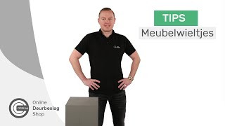 Online Deurbeslagshop geeft 3 tips over meubelwieltjes tip 1 [upl. by Nareik]