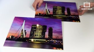 Aluminium dibond prints bij Werk aan de Muur [upl. by Myk]