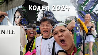 KOREA VLOG 🇰🇷 WATERBOMB SEOUL 2024 fromis9 hongdae kwangya [upl. by Byrn]