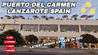 LANZAROTE SPAIN  LATEST NIGHT UPDATE [upl. by Alric]