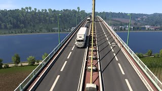 KÖLN  ROSCOFF  germany  france  SCANİA ‐ ETS2 [upl. by Anerev]