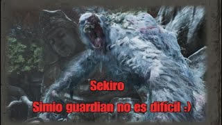 Sekiro Simio guardian Sekiro [upl. by Ellimaj]