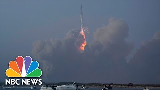 WATCH SpaceX’s Starship rocket explodes after failing to reach orbit [upl. by Llennod]