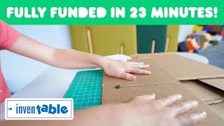 A Kickstarter Project We Love InvenTable A KidSafe Power Tool For Cutting Cardboard [upl. by Savil]