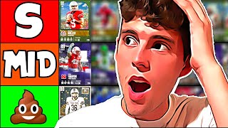 BEST PLAYERS TIER LIST COLLEGE FOOTBALL 25 ULTIMATE TEAM [upl. by Hazaki]