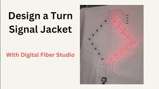 Design a turn signal jacket with Digital Fiber Studio [upl. by Norrahc]