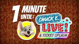 Chuck E Cheese Live Show amp Ticket Splash [upl. by Dwayne]