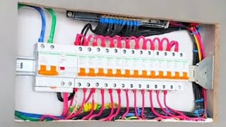 How to assemble and install a household distribution box [upl. by Schwab]