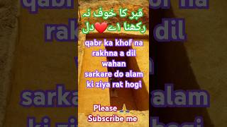 qabr ka khof na rakhna aey dil wahan sarkare do alam ki ziyarat hogi Shorts Video status viral [upl. by Nnylav66]