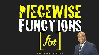 Evaluating Piecewise Functions fbt [upl. by Ekusoyr]