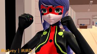 MMD x MLB  ReCreation  BugNoire transform scene V2  Bonus FANMADE [upl. by Joby560]