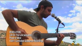 Rebelutions Eric Rachmany  quotLife On The Linequot  Acoustic MoBoogie Session [upl. by Jennifer]