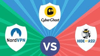 VPN Comparison  NordVPN vs CyberGhost VPN vs HMA VPN Which one is better [upl. by Reteip]