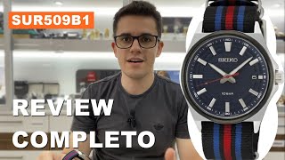 Relógio Seiko SUR509B1  Review Completo [upl. by Rexer]